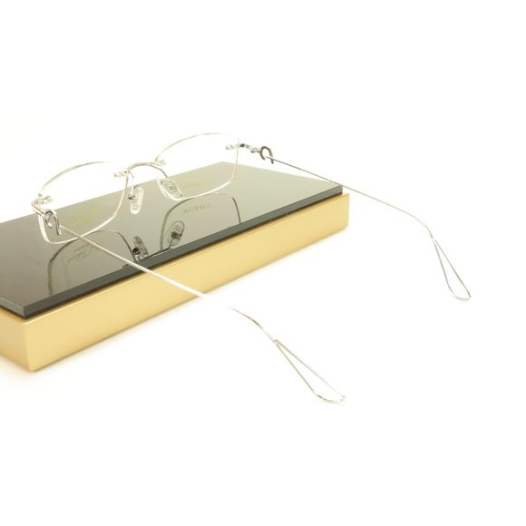 Paul Vosheront VT146 C2 Titanium Silver Rimless - Picture 8 of 8